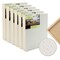 Da Vinci Pro Resist-Grip Coarse Textured Gesso Board, 2" Depth Multipack Art Boards for Painting, White Acrylic Polymer with Quartz Sand, Warp-Resistant Cradled and Sealed MDF Panel